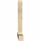Ekena Millwork Portland Rough Sawn Timber Gable Bracket, Douglas Fir, 72"W x 36"H x 4"D x 4"F, 12/12 Pitch GBW072X36X0404POR00RDF - alternate 3